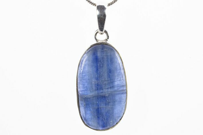 Kyanite Crystal Pendant (Necklace) - Sterling Silver #305057